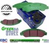 Przednie klocki GreenStuff + NAWIERCANE NACINANE tarcze hamulcowe 330mm EBC seria GD GMC Yukon 2007-2008