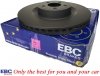 Przednie klocki YellowStuff + tarcze hamulcowe EBC seria PREMIUM Ford Mustang 5,0 V8 2015-