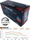 Przednie klocki DBA Xtreme Performance + NACINANE tarcze hamulcowe DBA seria 4000 T3 Ford Expedition 2007-2021