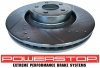 Przednia WIERCONA NACINANA tarcza hamulcowa 352mm POWERSTOP Ford Mustang 2015-