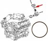 Uszczelka obudowy termostatu Buick LaCrosse 3,0 V6