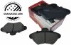 Przednie klocki + WIERCONE NACINANE tarcze hamulcowe 276mm Ford Mustang 1994-1998