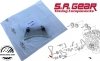 Prowadnica dolnego centralnego łańcucha rozrządu silnika górna Suzuki XL-7 3,6 V6 2007-2009
