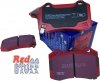 Tylne CERAMICZNE klocki RedStuff + NACINANE tarcze hamulcowe 350mm EBC seria USR Chrysler 300C SRT