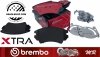 Przednie klocki Xtra + tarcze hamulcowe brembo 321mm Chevrolet Camaro LS LT 3,6 V6 -2015