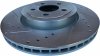 Przednia WIERCONA NACINANA tarcza hamulcowa 345mm POWERSTOP Lancia Thema 2011-