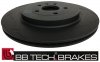 Tylna NACINANA tarcza hamulcowa 345mm Lincoln MKT 2013-