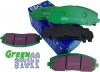 Przednie klocki GreenStuff + NACINANE tarcze hamulcowe 330mm EBC seria USR Dodge Caravan 2012-