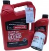 Filtr + olej silnikowy Motorcraft 5W20 SYNTHETIC BLEND Ford Edge V6 2009-