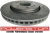 Przednia WIERCONA nacinana tarcza hamulcowa POWERSTOP Lincoln Navigator 2007-