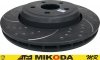 Tylne klocki + WIERCONE NACINANE tarcze hamulcowe 350mm Jeep Grand Cherokee SRT / Trackhawk