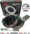 Tylne klocki STREET PERFORMANCE + tarcze hamulcowe 350mm DBA seria 4000 T3 Jeep Grand Cherokee SRT / Trackhawk