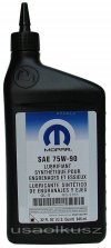 Oryginalny olej tylnego mostu 75W90 GL-5 MOPAR MS-9763 Jeep Cherokee 2003-2007