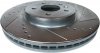 Przednie klocki Z36 + WIERCONE tarcze hamulcowe 325mm POWERSTOP Ford Taurus 2011-2019