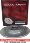 Tylna WIERCONA NACINANA tarcza hamulcowa POWERSTOP Chrysler Voyager 2020-
