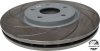 Przednia NACINANA wentylowana tarcza hamulcowa 330mm SILVER Lancia Voyager 2012-