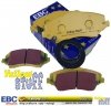 Przednie klocki YellowStuff + tarcze hamulcowe 302mm EBC seria Premium Fiat Freemont -2012