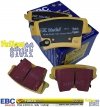 Tylne klocki YellowStuff + WIERCONE NACINANE tarcze hamulcowe EBC seria GD Dodge Magnum