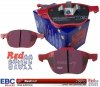 Przednie CERAMICZNE klocki RedStuff + NAWIERCANE NACINANE tarcze hamulcowe 300mm EBC seria GD Ford Escape FWD 2013-2019