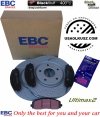 Przednie klocki Ultimax2 + NAWIERCANE NACINANE tarcze hamulcowe 330mm EBC seria GD Volkswagen Routan 2012-