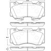 Klocki hamulcowe przednie DBA Xtreme Performance Ford Mustang 2015- do tarcz 352mm