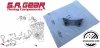 Prowadnica dolnego centralnego łańcucha rozrządu silnika górna Suzuki XL-7 3,6 V6 2007-2009