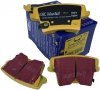 Tylne klocki YellowStuff + WIERCONE NACINANE WENTYLOWANE tarcze hamulcowe EBC seria GD Dodge Challenger