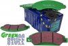 Przednie klocki GreenStuff + NAWIERCANE NACINANE tarcze hamulcowe 330mm EBC seria GD GMC Yukon 2007-2008