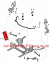 Wahacz przedni dolny PRAWY FR3C3078B Motorcraft Ford Mustang 2015-2023