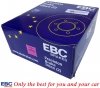 Tylna tarcza hamulcowa EBC seria PREMIUM Ford Mustang 2005-2014