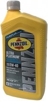 Olej PENNZOIL ULTRA 0W40 RAM 1500 TRX 6,2 V8 Supercharged