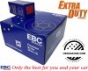 Przednie klocki EXTRA DUTY ED + tarcze hamulcowe EBC seria PREMIUM Chrysler Aspen