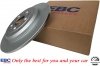 Tylne klocki GreenStuff + tarcze hamulcowe 330mm EBC seria Premium Lincoln MKS 2009-2012