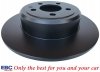 Tylna NIE wentylowana tarcza hamulcowa EBC seria PREMIUM Chrysler 300C RWD