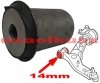 Tuleja wahacza przedniego przednia 14mm Ford Edge -2014