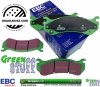 Przednie klocki GreenStuff + NACINANE tarcze hamulcowe EBC seria USR Chevrolet Astro 2003-