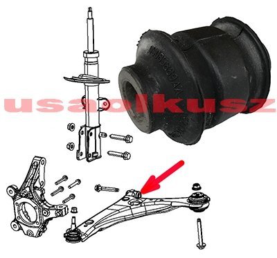 Oryginalna Mopar Tuleja Przedniego Wahacza Przednia
