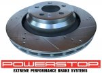 Tylna WIERCONA NACINANA tarcza hamulcowa 350mm POWERSTOP Dodge Challenger SRT Hellcat Scat Pack