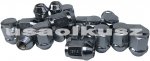 Kpl nakrętek kół chrom klucz 21mm Jeep Compass