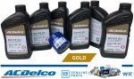 Filtr + olej silnikowy ACDelco Gold Synthetic Blend 5W30 API SP GF-6 Cadillac Escalade 2007-2014