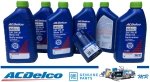 Filtr + olej ACDelco 5W30 Chevrolet Camaro 3,6 V6 2016-