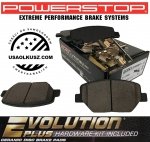 Klocki hamulcowe przednie POWERSTOP Z17 EVOLUTION PLUS do tarcz 321mm Chevrolet Camaro 2016- exc brembo