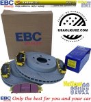 Przednie klocki YELLOWSTUFF + tarcze hamulcowe 345mm EBC seria GD Chrysler 300C