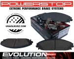 Klocki hamulcowe przednie POWERSTOP Z23 EVOLUTION SPORT Dodge Charger zaciski 2 tłoki