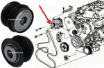 Oryginalne MOPAR sprzęgło jednokierunkowe alternatora Chrysler Voyager Town&Country 3,3 / 3,8 V6