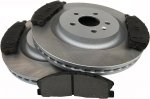 Klocki +  tarcze hamulcowe przednie 352mm Lincoln MKS