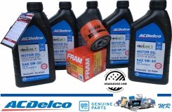 Filtr FRAM + olej ACDelco 5W30 Chevrolet Impala 3,6 V6 2004-2011