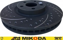 Przednia WIERCONA NACINANA tarcza hamulcowa 316mm Ford Edge FWD 2015-