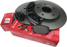 Klocki oraz tarcze hamulcowe tylne 305mm BREMBO Fiat Freemont -2013