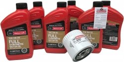 Oryginalny filtr oraz olej silnikowy Motorcraft 5W20 Full Synthetic Lincoln Blackwood